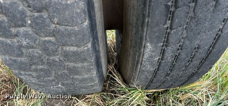 image for item NP9548 Shop built end dump pup trailer