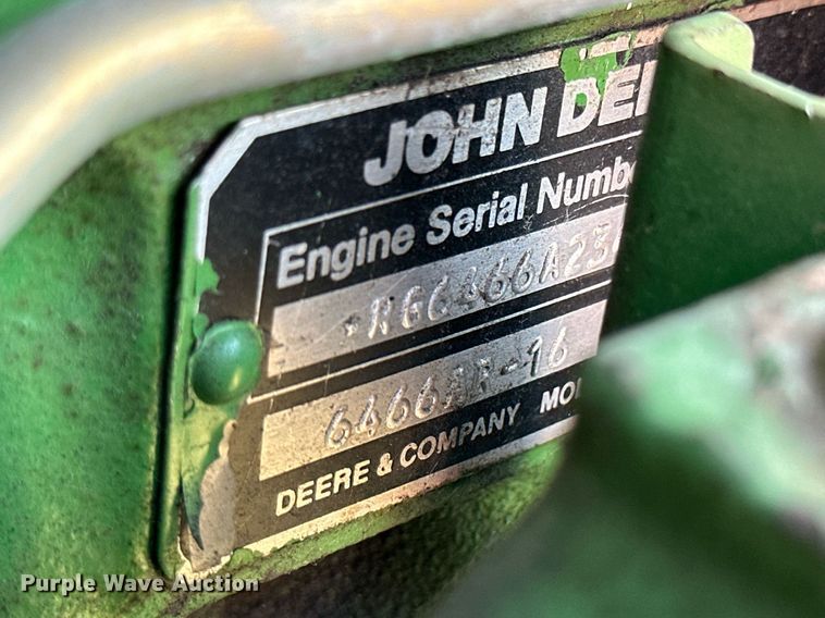 image for item NP9554 1983 John Deere 4650  tractor