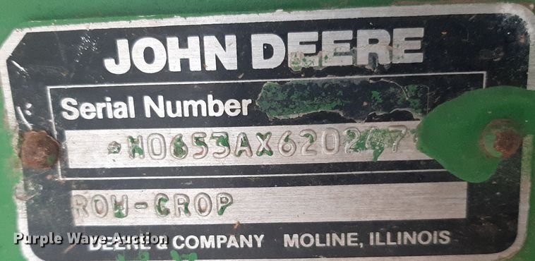 image for item NV9314 John Deere 1253A  all-crop head