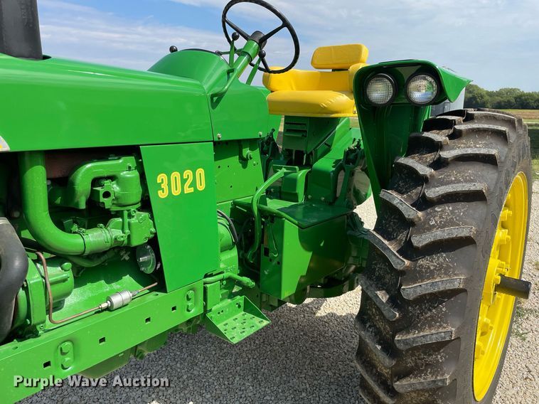 image for item NX9760 1964 John Deere 3020 tractor