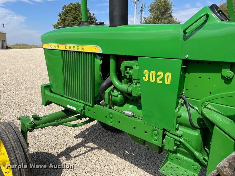 image for item NX9760 1964 John Deere 3020 tractor