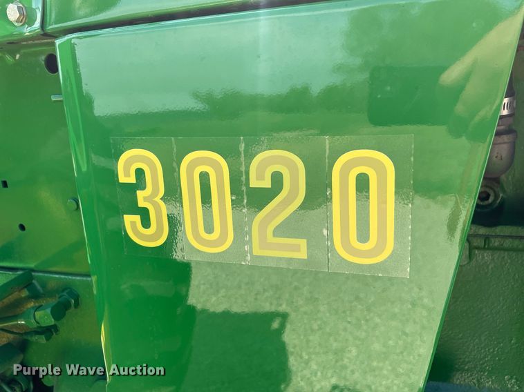 image for item NX9760 1964 John Deere 3020 tractor