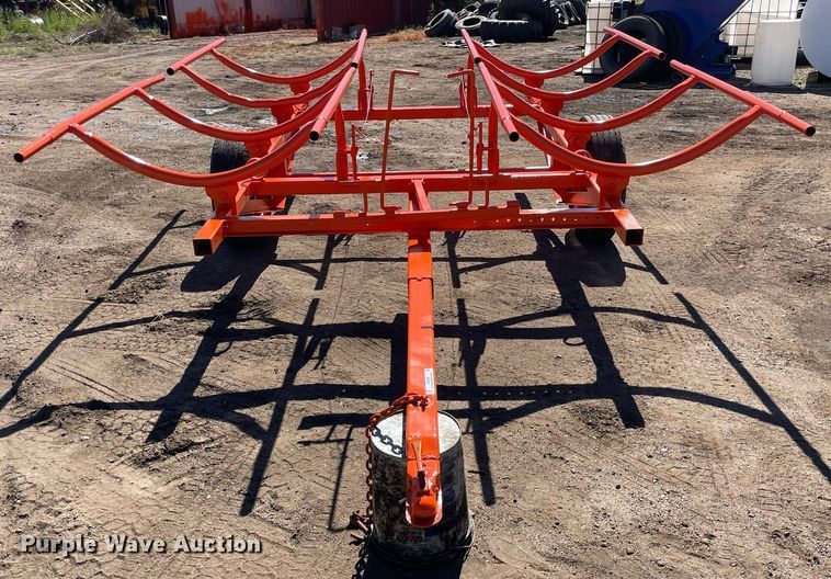 image for item NX9795 Shop built  hay bale trailer