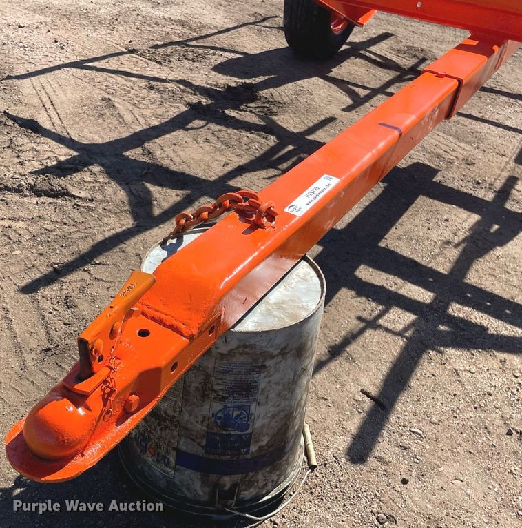 image for item NX9795 Shop built  hay bale trailer