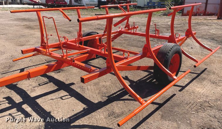 image for item NX9795 Shop built  hay bale trailer