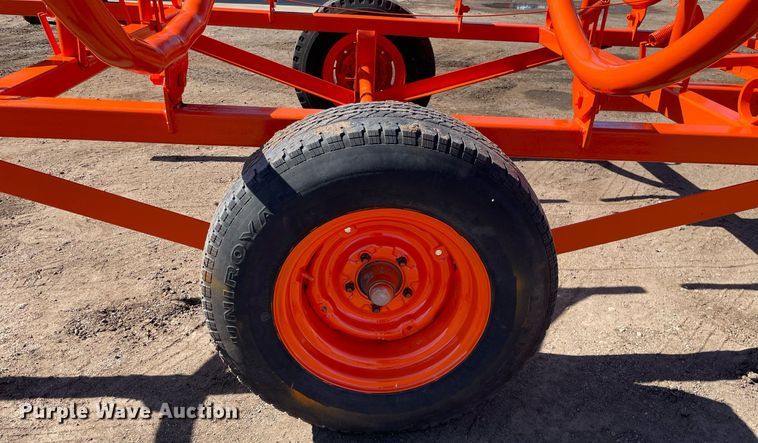 image for item NX9795 Shop built  hay bale trailer