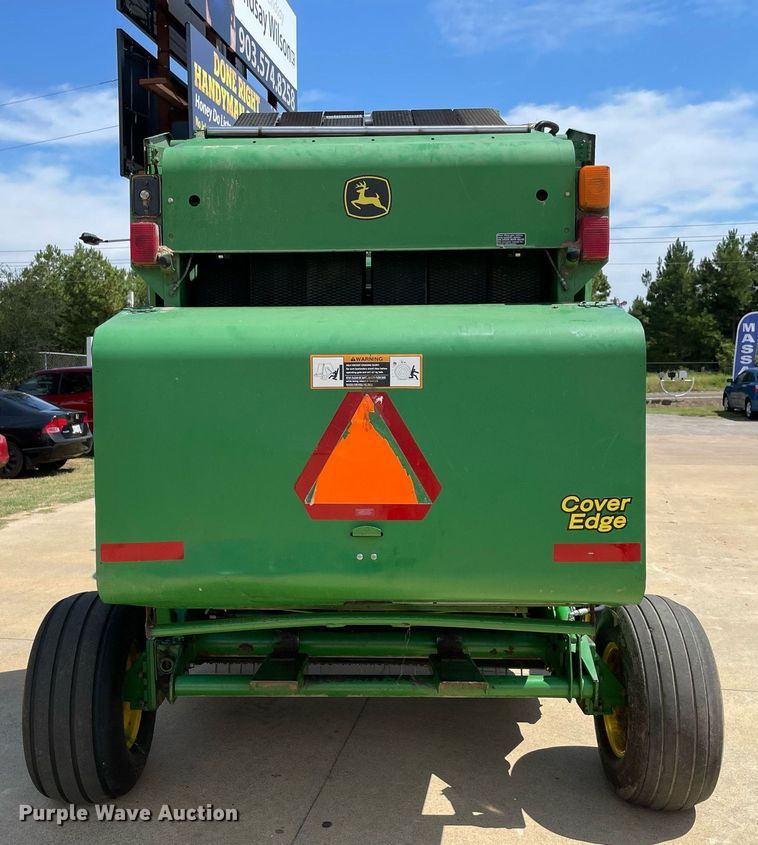 image for item NY9819 2008 John Deere 458  round baler