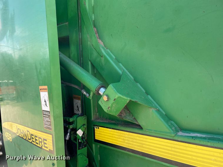 image for item NY9819 2008 John Deere 458  round baler