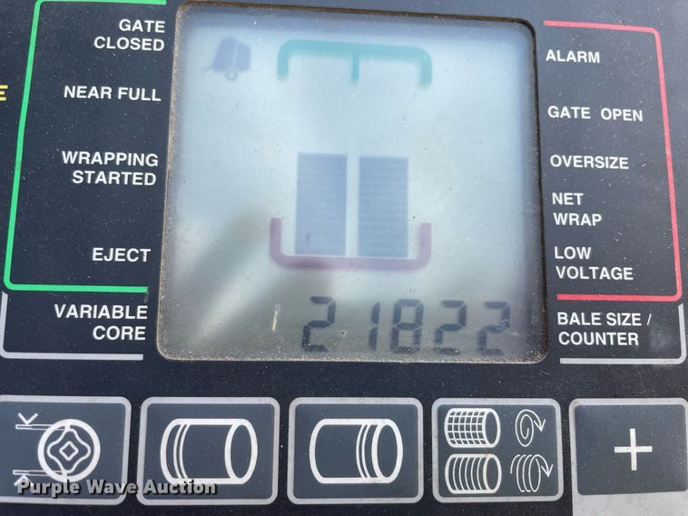 image for item NY9819 2008 John Deere 458  round baler