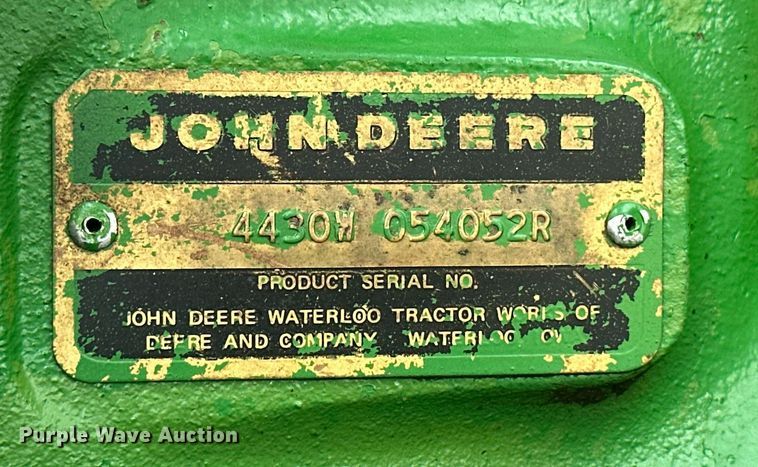 image for item OC9488 1976 John Deere 4430W  tractor