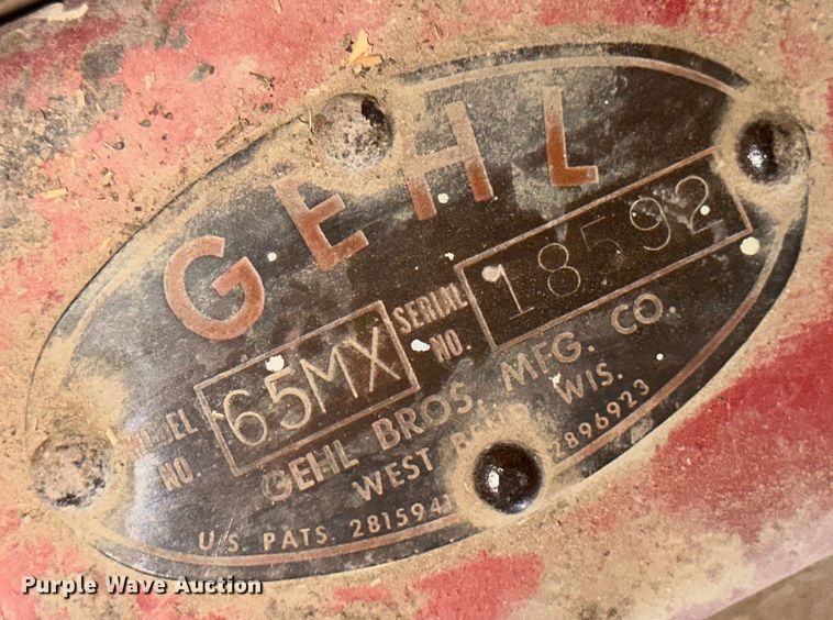 image for item OC9494 Gehl 65MX  feed grinder/mixer