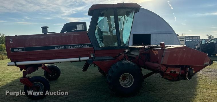 image for item OC9527 Case 8840  swather / windrower