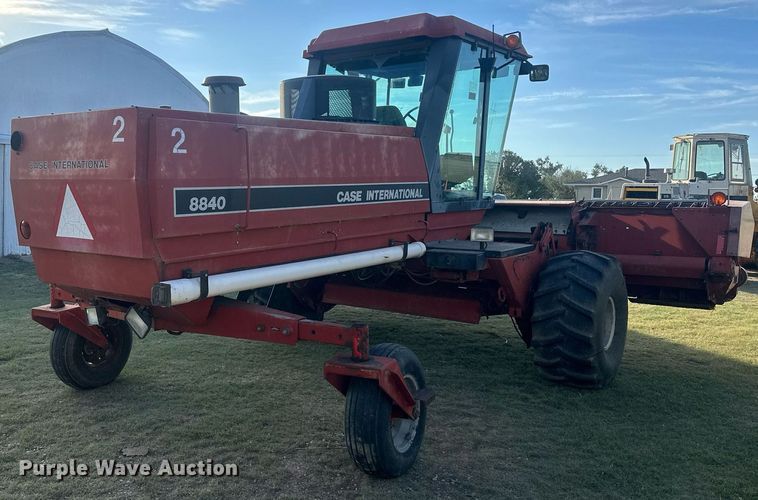 image for item OC9527 Case 8840  swather / windrower