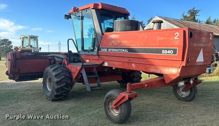 image for item OC9527 Case 8840  swather / windrower