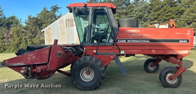 image for item OC9527 Case 8840  swather / windrower