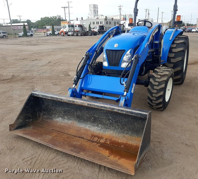 image for item OF9434 2007 New Holland TC55DA  MFWD tractor