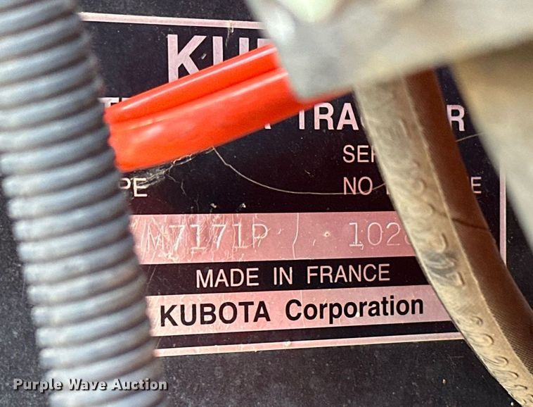 image for item OG9236 2018 Kubota  M7-171 tractor