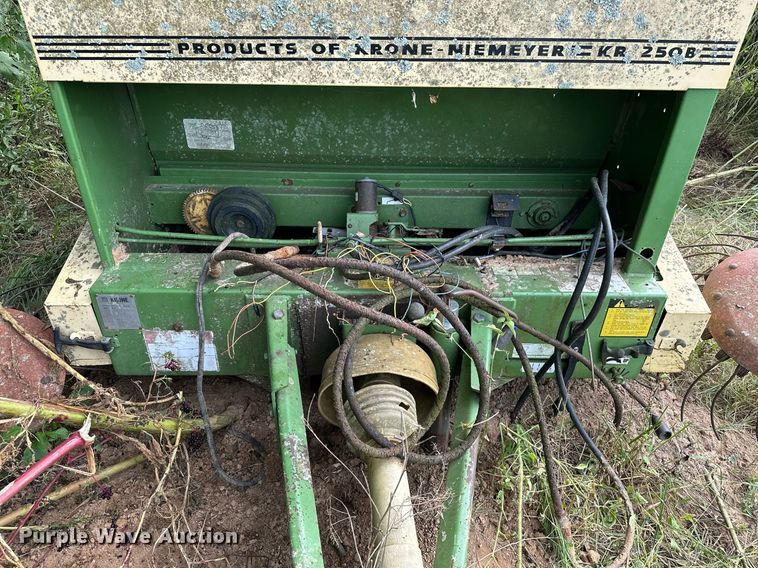 image for item OG9256 Krone KR250B  round baler