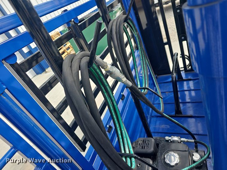 image for item OG9439 The Rancher Hydraulic Livestock Chute  unused