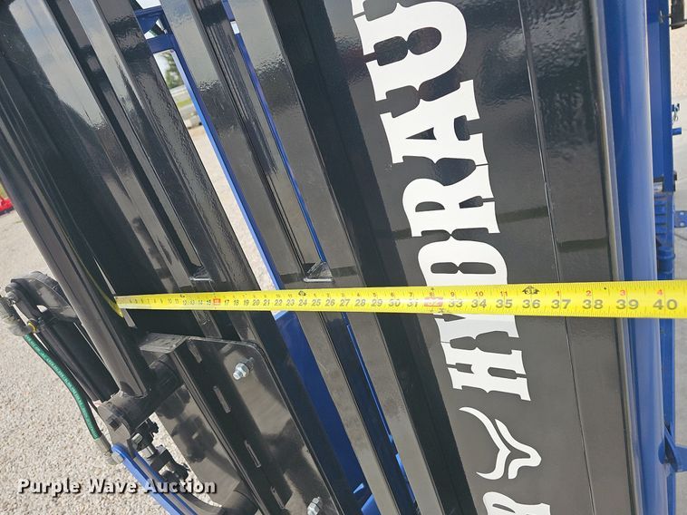 image for item OG9439 The Rancher Hydraulic Livestock Chute  unused