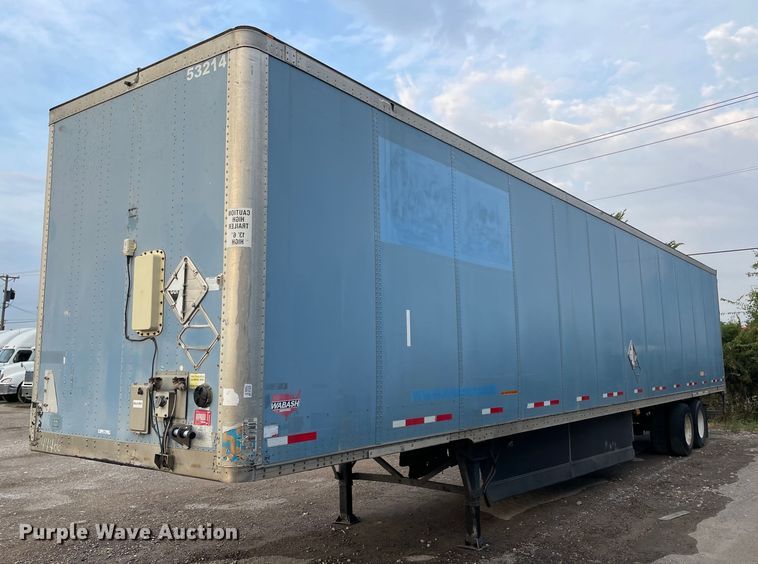 image for item NY9843 2009 Wabash  dry van trailer