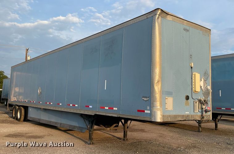 image for item NY9844 2012 Wabash  dry van trailer