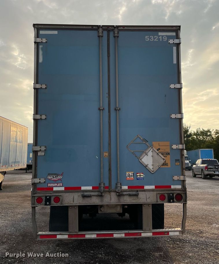 image for item NY9844 2012 Wabash  dry van trailer