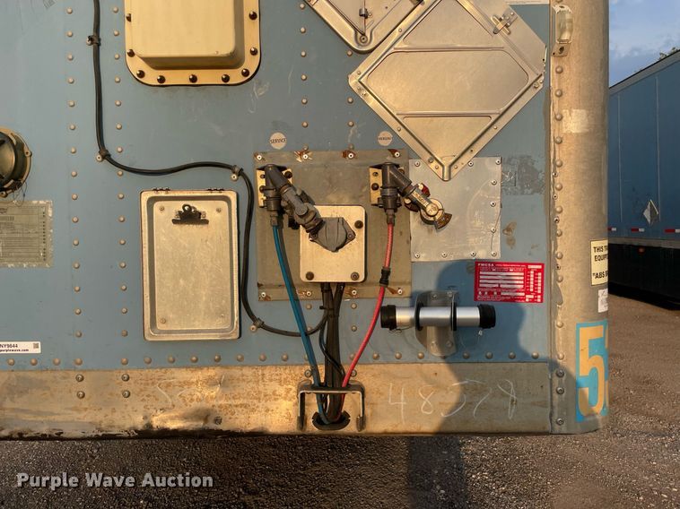 image for item NY9844 2012 Wabash  dry van trailer