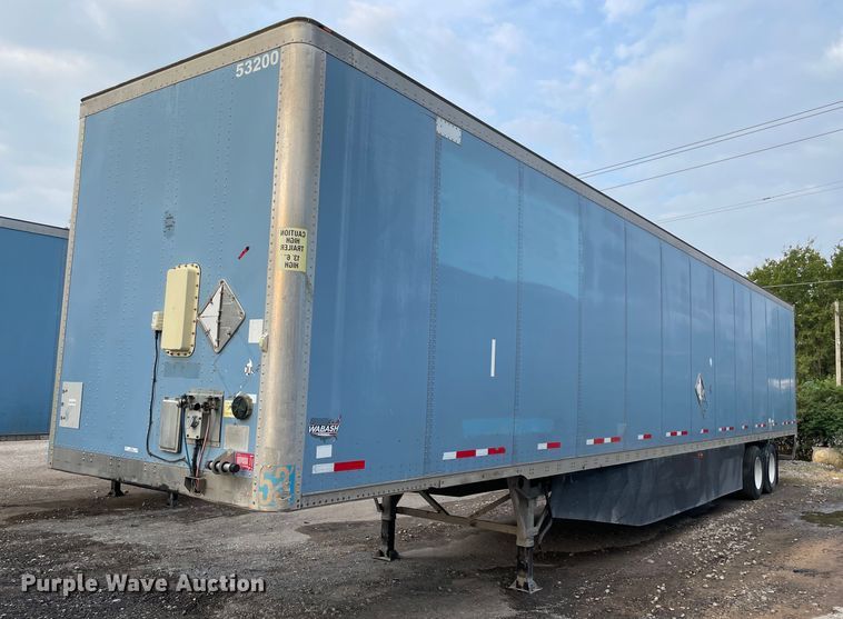 image for item NY9845 2010 Wabash  dry van trailer