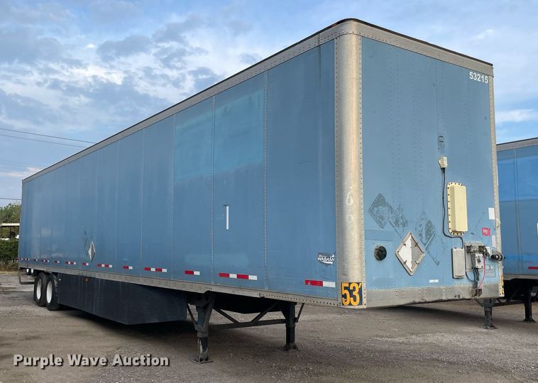 image for item NY9846 2010 Wabash  dry van trailer