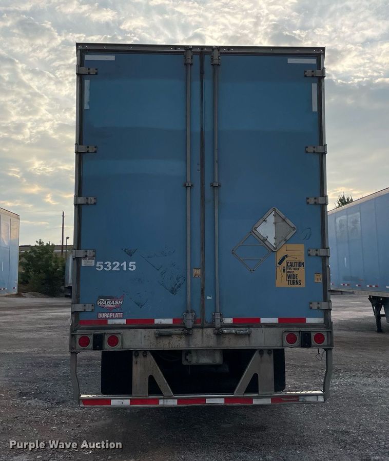 image for item NY9846 2010 Wabash  dry van trailer