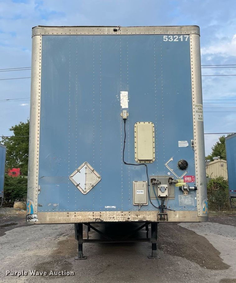 image for item NY9847 2009 Wabash  dry van trailer