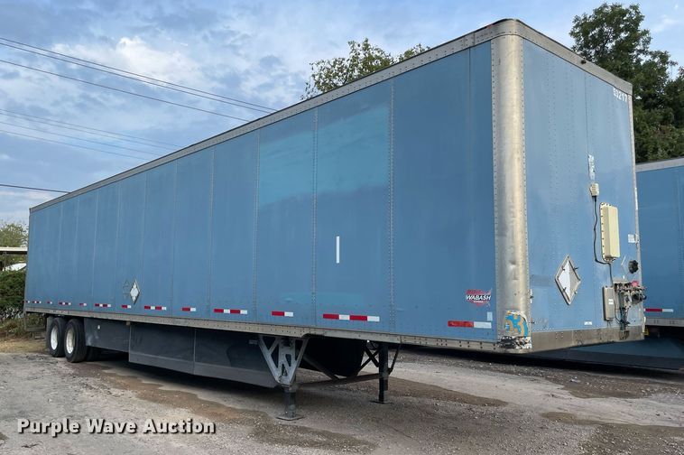 image for item NY9847 2009 Wabash  dry van trailer