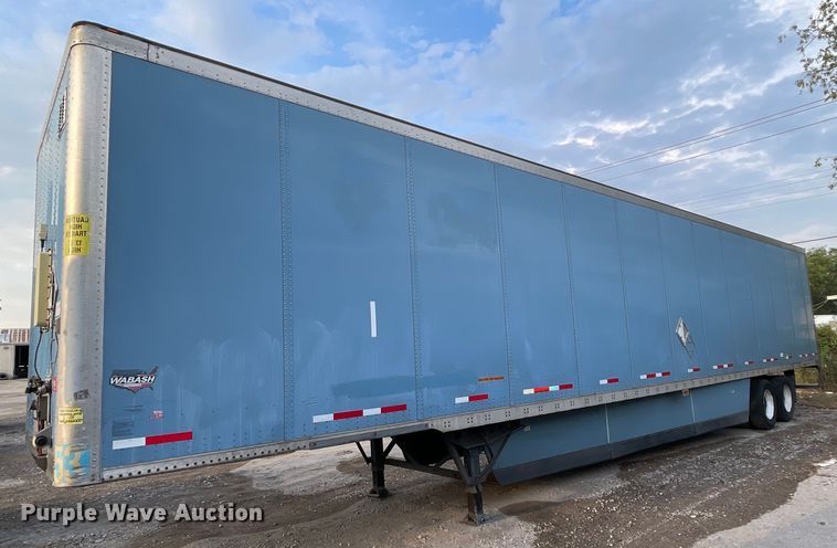 image for item NY9849 2012 Wabash  dry van trailer