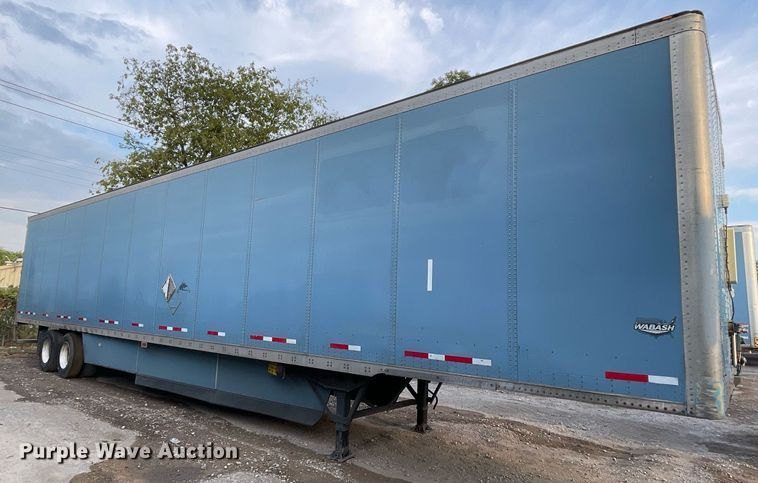 image for item NY9849 2012 Wabash  dry van trailer