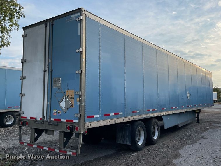 image for item NY9849 2012 Wabash  dry van trailer