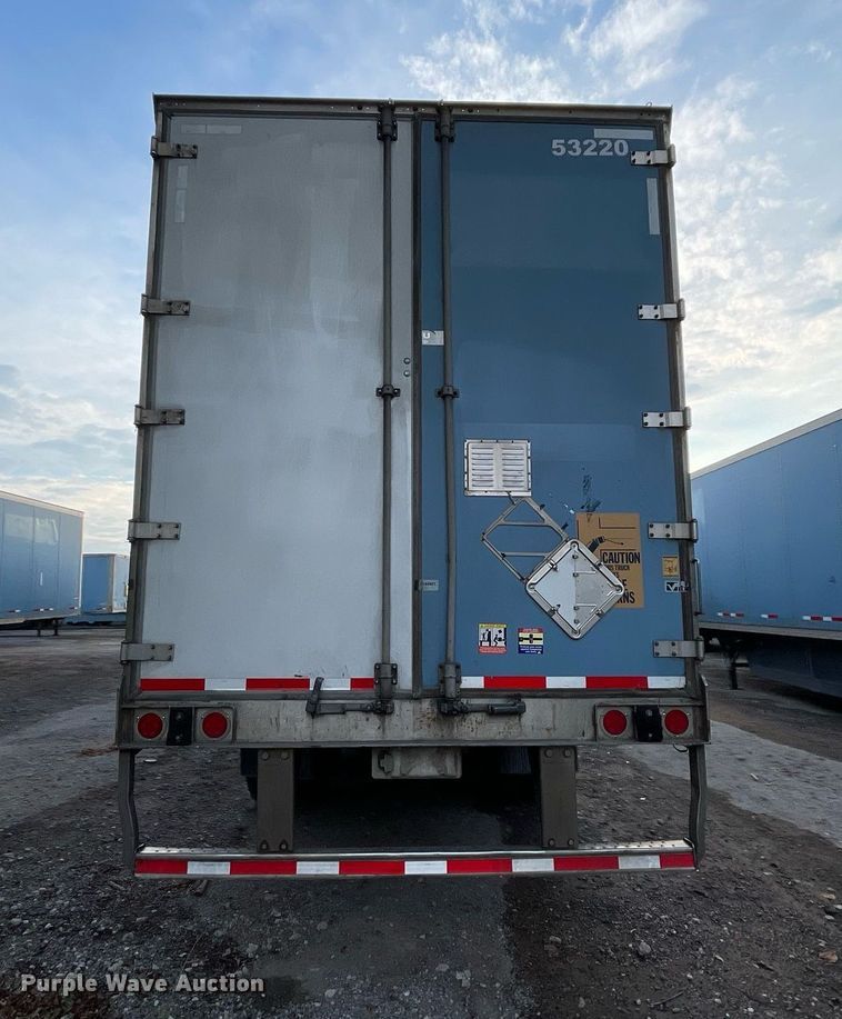 image for item NY9849 2012 Wabash  dry van trailer