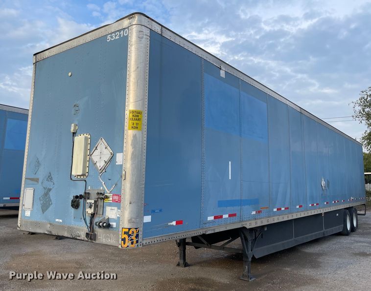 image for item NY9850 2010 Wabash  dry van trailer