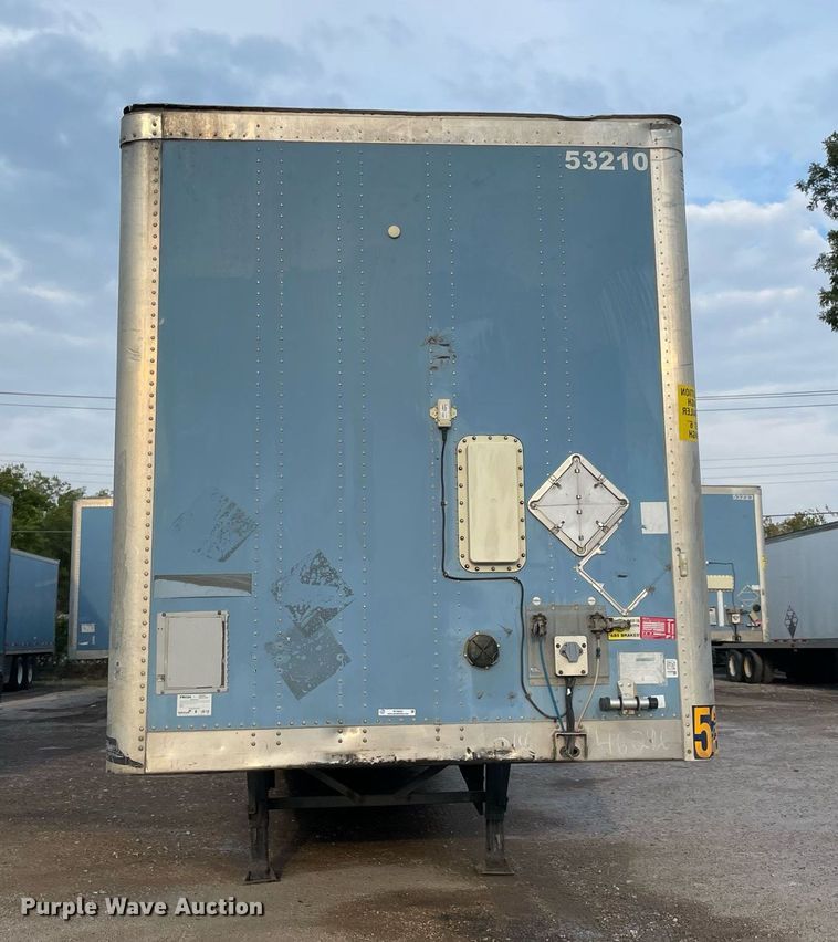 image for item NY9850 2010 Wabash  dry van trailer