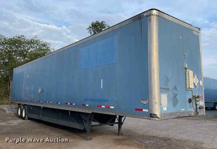 image for item NY9850 2010 Wabash  dry van trailer