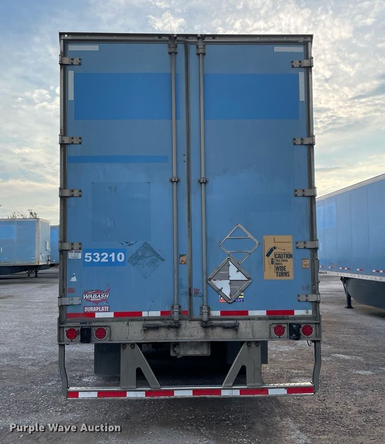 image for item NY9850 2010 Wabash  dry van trailer