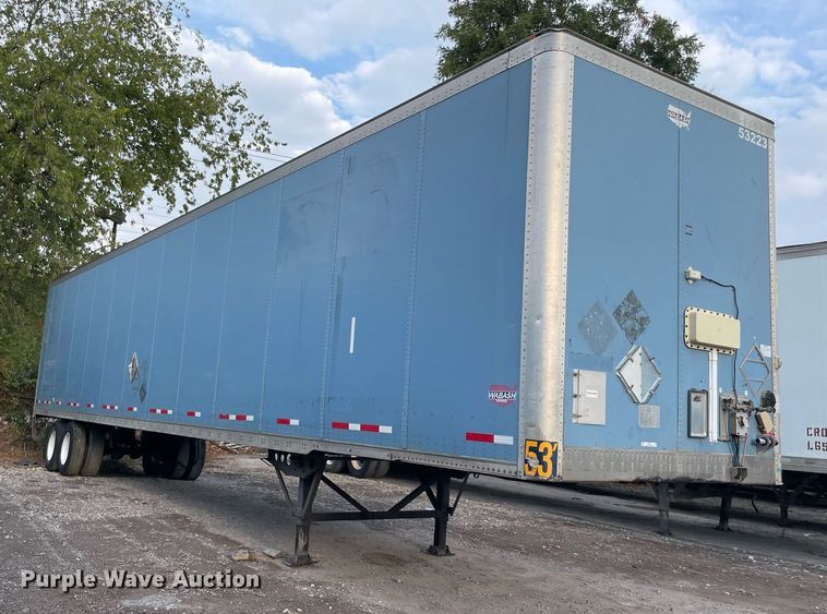 image for item NY9851 2013 Wabash  dry van trailer
