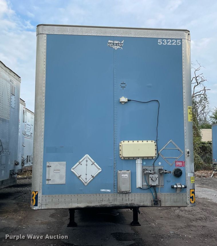 image for item NY9852 2013 Wabash  dry van trailer