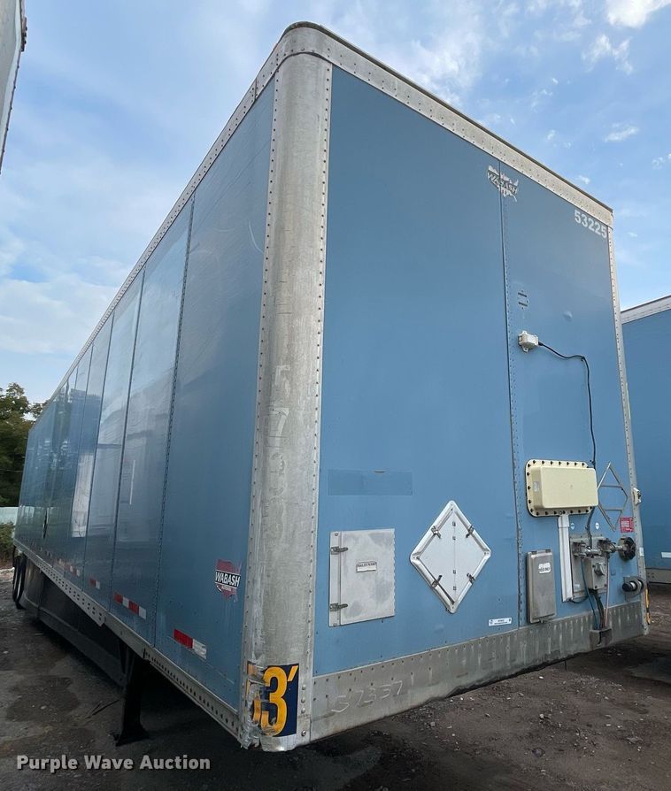 image for item NY9852 2013 Wabash  dry van trailer