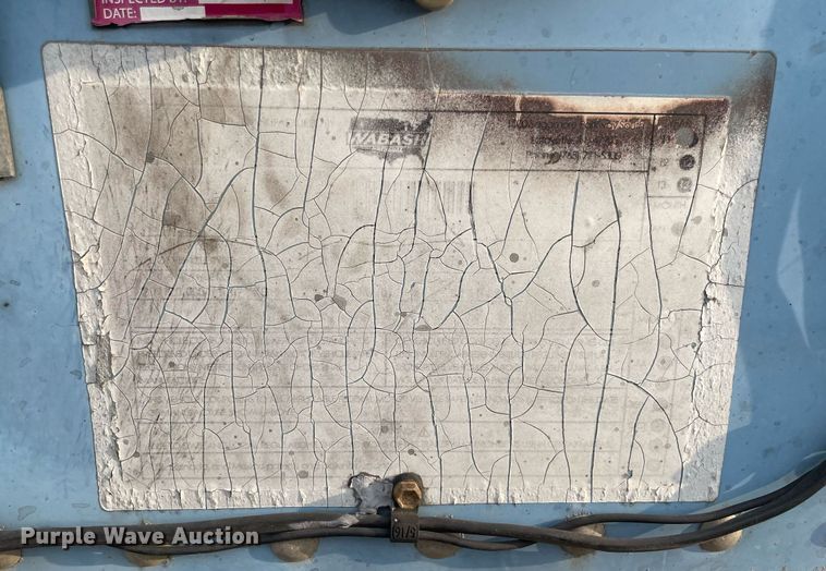 image for item NY9853 2012 Wabash  dry van trailer