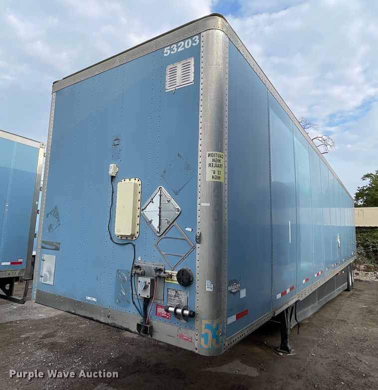 image for item NY9854 2010 Wabash  dry van trailer