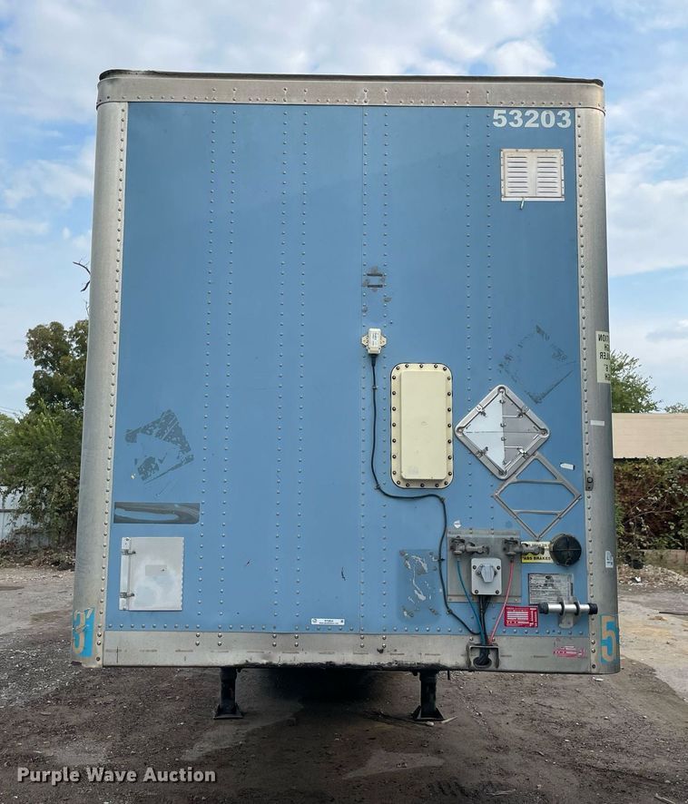 image for item NY9854 2010 Wabash  dry van trailer