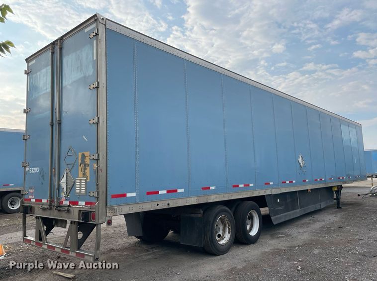 image for item NY9854 2010 Wabash  dry van trailer