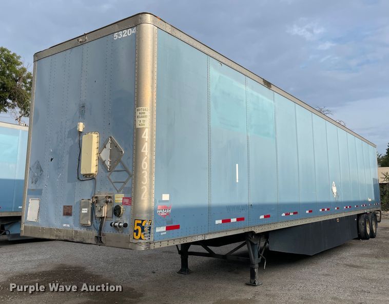 image for item NY9855 2009 Wabash  dry van trailer