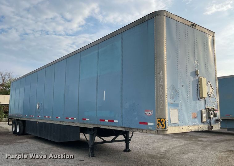 image for item NY9855 2009 Wabash  dry van trailer